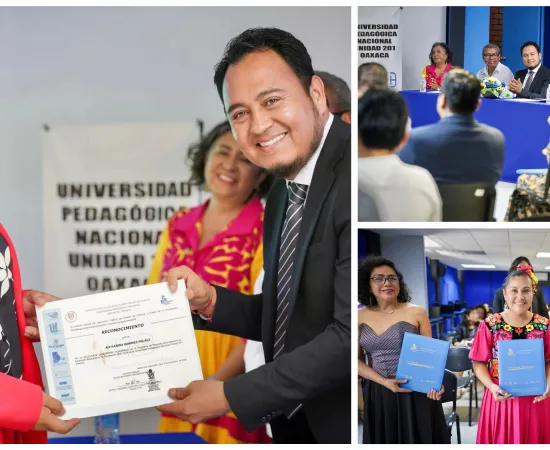 Clausura Emilio Montero Maestría en Educación Básica de la Universidad Pedagógica Nacional