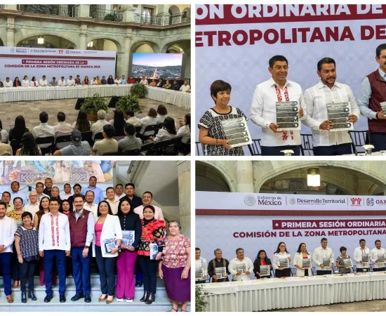 Encabeza Ray Chagoya, Secretaría Técnica de la Comisión de la Zona Metropolitana de Oaxaca