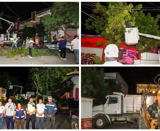 Trabajos de ordenamiento y mejora urbana transforman el Centro de Juchitán