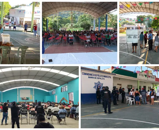 En paz y sin incidentes avanzan elecciones por Sistemas Normativos Internos en Oaxaca