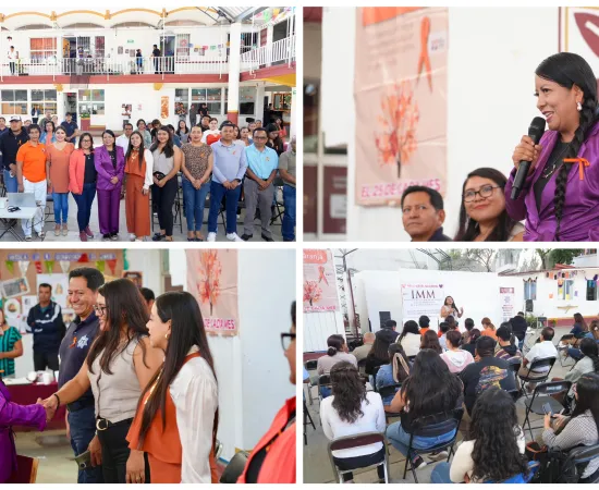 Gobierno de Xoxocotlán reafirma compromiso para prevenir la Violencia hacia mujeres y niñas