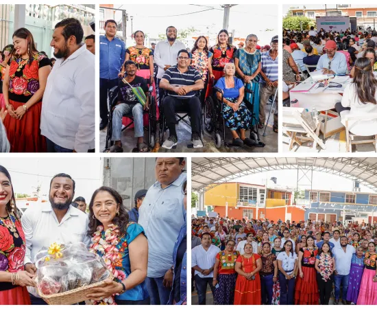 En Juchitán, DIF estatal y municipal acercan apoyos y servicios a la comunidad