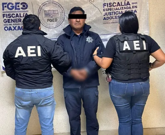 Detienen a policía municipal de Atzompa por violación de una adolescente