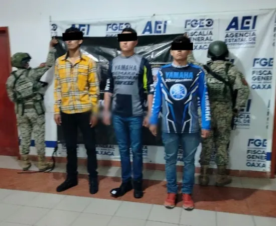 Vinculan a tres  por secuestro exprés de chofer, responsables también se llevaron una pipa en el Istmo