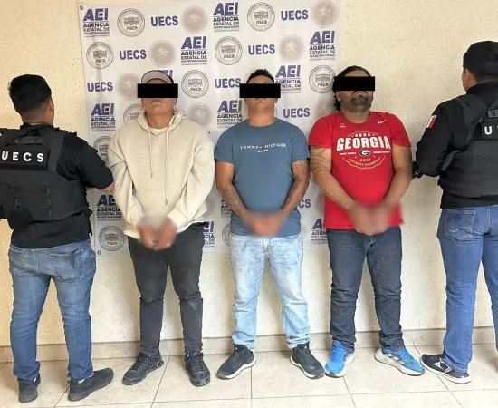 Detienen a 3 por secuestro exprés y rescata a víctima, célula dedicada a préstamos “Gota a Gota”