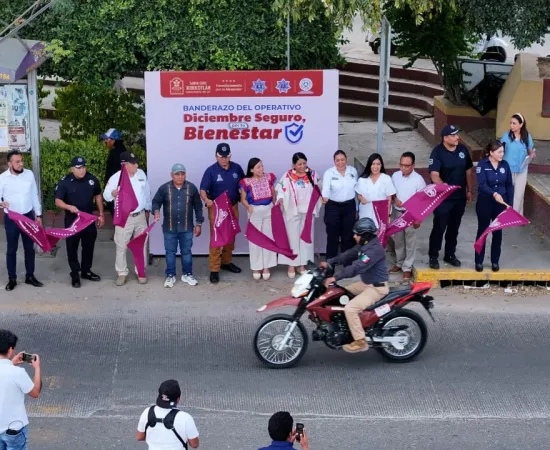 Arranca operativo “Diciembre Seguro por tu Bienestar” en Santa Cruz Xoxocotlán