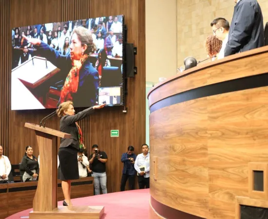 Designan a Maricela Guerrero Arango como nueva titular del Órgano Interno de Control del Congreso de Oaxaca
