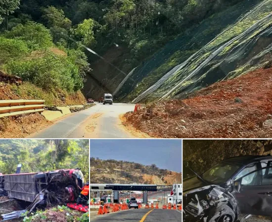 Abandonan obras de mantenimiento a la Costa, Capufe ni se inmuta