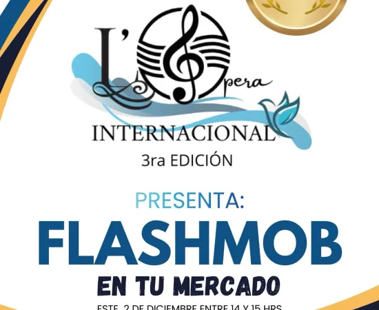 La ópera llega a los mercados de Oaxaca de Juárez con presentaciones sorpresa