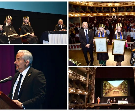 UABJO otorga Doctorado Honoris Causa a Isabel Grañé, Carmen Rodríguez y David Colmenares 