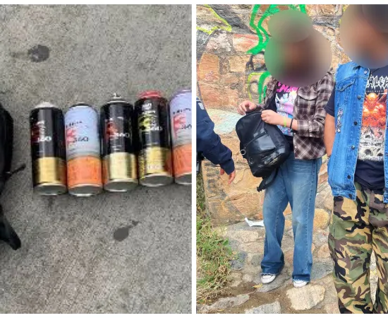 Policía Municipal detiene a dos personas por presuntos daños a monumentos históricos