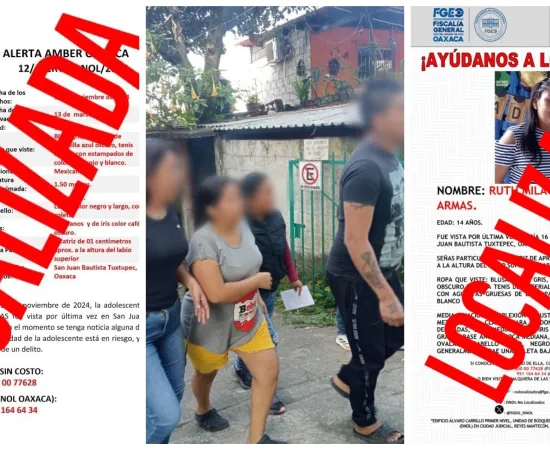 Dan con el paradero de adolescente reportada como No Localizada en la Cuenca