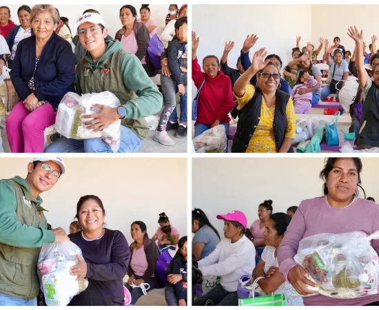 DIF Municipal refuerza atención alimentaria en la colonia Los Encinos