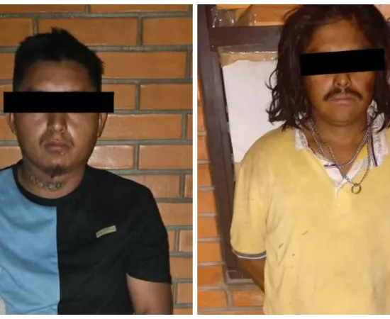 Capturan a “El Caporal”, y “El Pollo”, piezas clave dentro de la estructura delictiva de “Los Cromos”, en el Istmo