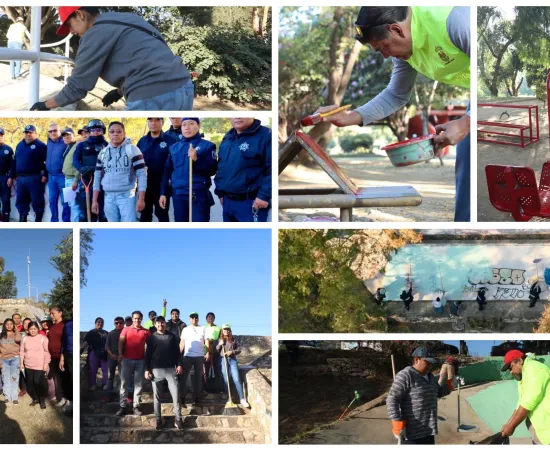 Megatequio de limpieza en las riberas del río Atoyac contribuye a una ciudad segura