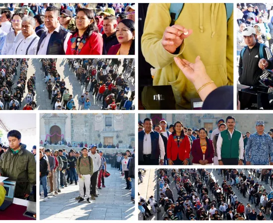 Oaxaca de Juárez realizó el Sorteo del Servicio Militar Nacional Clase 2007 y Remisos