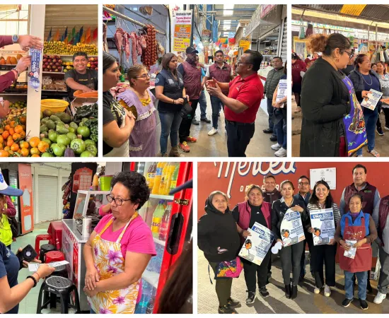 Concluyen platicas informativas sobre el programa “Todo en Uno” de la Fiscalía General del Estado en los 14 mercados de la capital