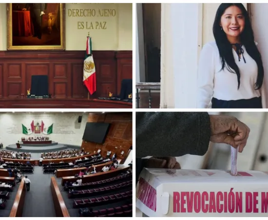  proceso de la Revocación de Mandato en Oaxaca está jurídicamente garantizado: Tania Caballero