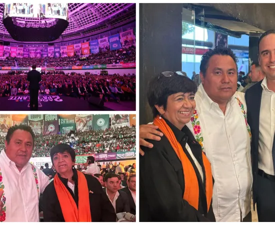 Horacio Sosa presente en el Segundo Informe de Gobierno del gobernador de Coahuila