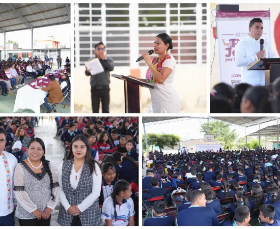 Arranca en Xoxocotlán la segunda etapa de la campaña “Red Joven por la Prevención”