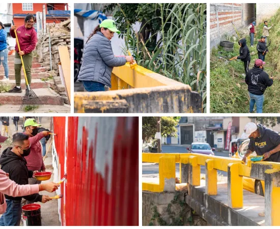 Tequio Vecinal fortalece el orden y la participación en Ampliación Volcanes