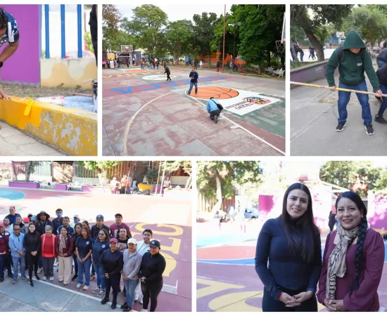 Realizan tequio autoridades y vecinos en Xoxocotlán para recuperar espacios públicos