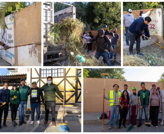 Lomas del Crestón fortalece su entorno con Tequio Vecinal encabezado por el presidente Ray Chagoya