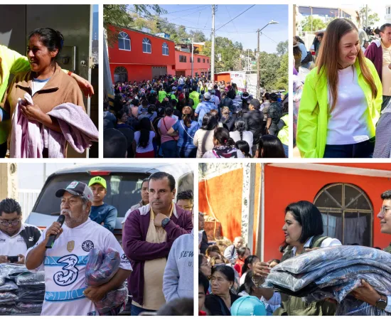 "Cobijando Corazones" llega a San Juan Chapultepec