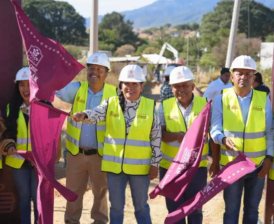 Inician en Xoxocotlán 11 obras; beneficiarán a más de 5 mil personas
