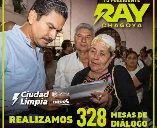 Con diálogo y reglas claras, Ray Chagoya fortalece la vida democrática en Oaxaca de Juárez