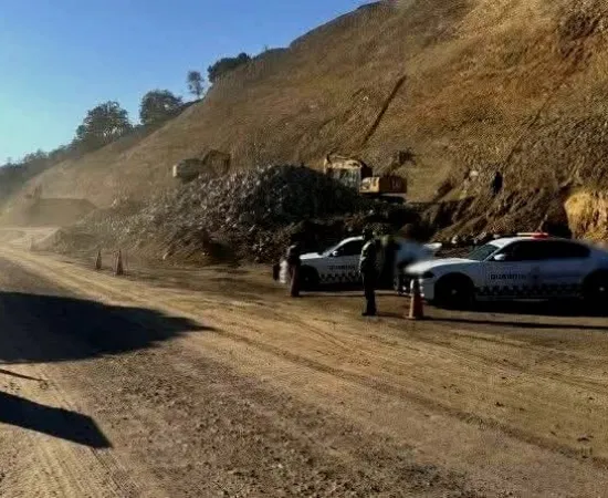 Por otro deslave de talud cierran carretera Cuacnopalan - Oaxaca 