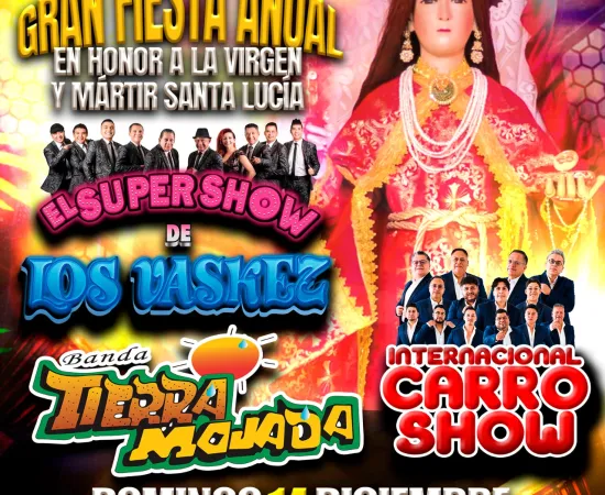 ¡Gran bailazo de Feria Anual Santa Lucía del Camino 2025!