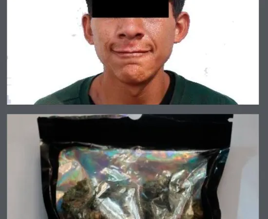 Policía Municipal detiene a una persona por el presunto delito contra la salud