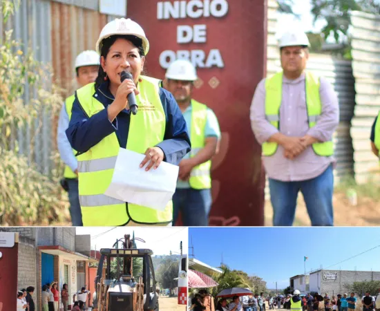 Arranca Xoxocotlán construcción de nuevas obras a favor de más de 700 habitantes