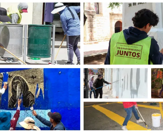 Primer año de gobierno: Oaxaca de Juárez registra avances en limpieza y embellecimiento urbano