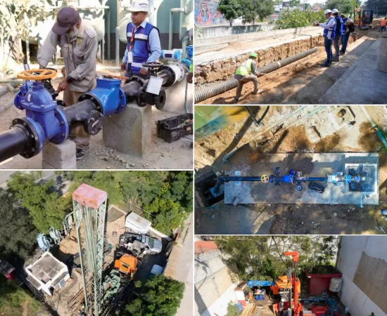 En 3 años, Soapa realiza 110 obras para mejorar la red de agua potable y drenaje sanitario