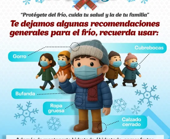 Protección Civil de Xoxocotlán emite recomendaciones ante llegada del Frente Frío número 25