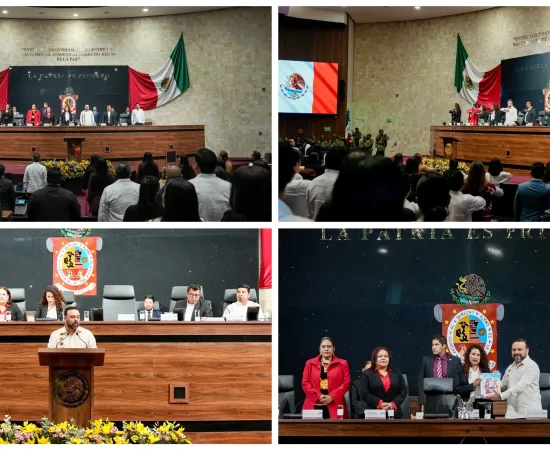 Entrega Poder Ejecutivo Tercer Informe de Gobierno a LXVI Legislatura