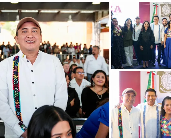 Celebra Nino Morales, 3 años de transformación en Oaxaca