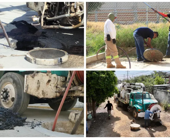 Xoxocotlán refuerza la salud pública con labores de mantenimiento y desazolve