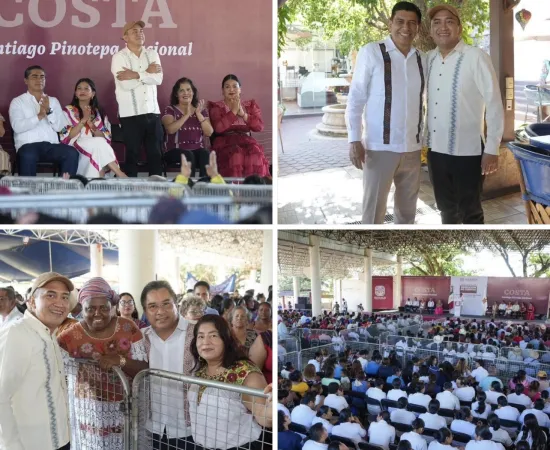 Acompaña Nino Morales a Jara en Gira de Rendición de Cuentas