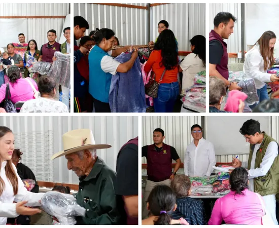 DIF Municipal de Oaxaca de Juárez lleva “Cobijando Corazones” a Santa Rosa Panzacola