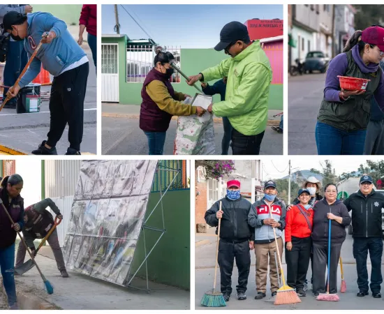 Tequio Vecinal transforma Viguera con acciones visibles y permanentes en las calles