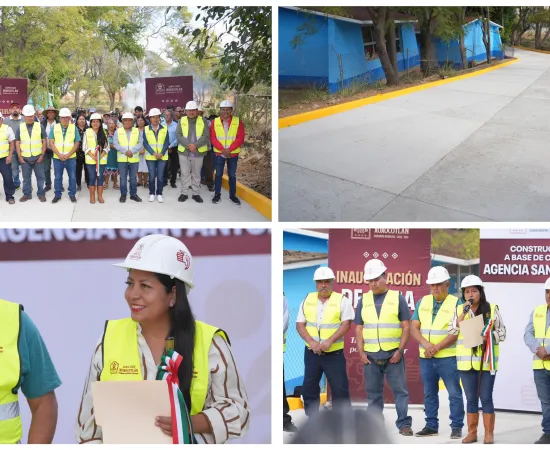 En Arrazola, entrega  Nancy Benitez pavimento que se traduce en calidad de vida