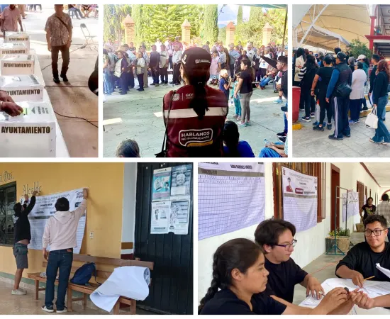 Oaxaca consolida la gobernabilidad: elecciones en paz y reducción histórica de bloqueos