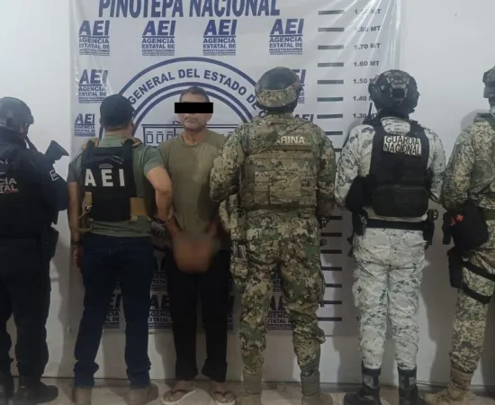 Lo detienen por doble homicidio cometido en Santiago Pinotepa Nacional