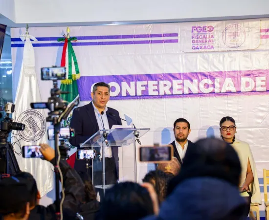 Fiscalía de Oaxaca detiene a probable responsable de homicidio de una mujer ocurrido en el Centro Histórico