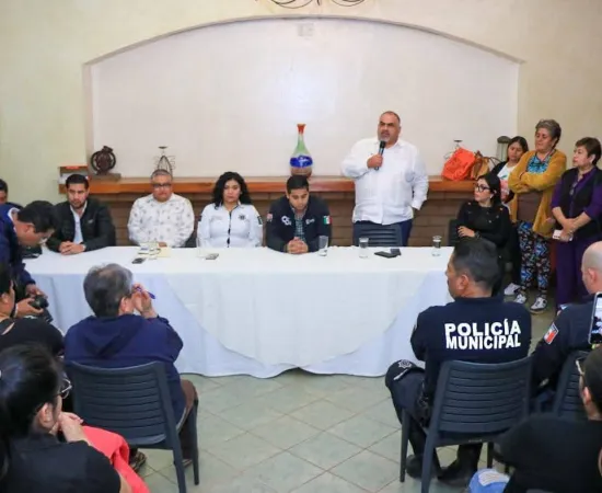 Se reúne PABIC con comerciantes del Centro Histórico 