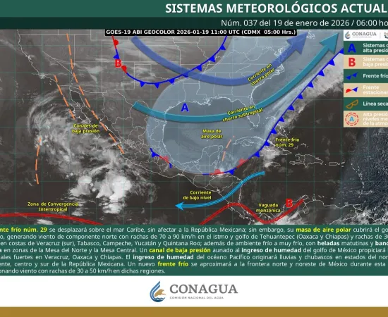 Se prevé mejora en las condiciones meteorológicas en Oaxaca: Protección Civil