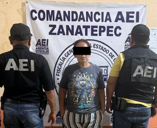 Fiscalía de Oaxaca detienen a mujer por homicidio de un menor de edad, que era su hermano, ocurrido en Puebla